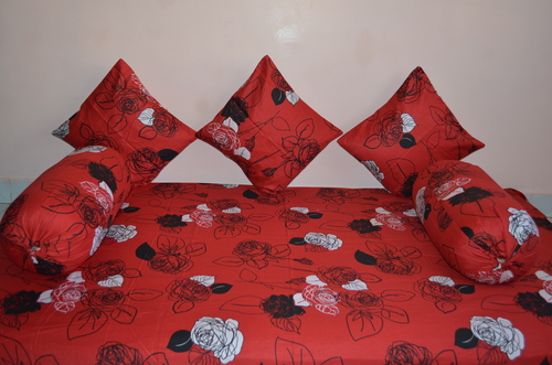 Rotary Print Diwan Set