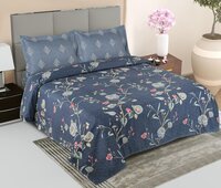 Double Cotton Bedsheet - Color: White