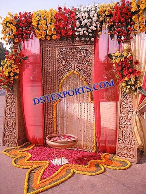 Indian Wedding Entrance Decorations Indian Wedding Entrance