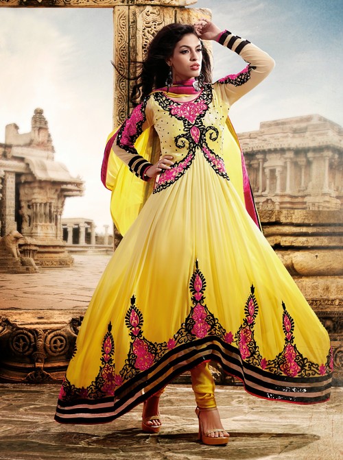 Beautiful Colour Outfit Dress