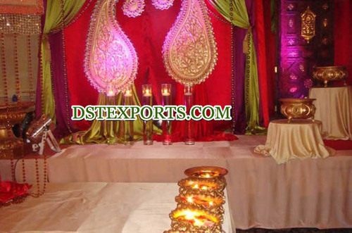 Wedding Backdrop With More Pankh