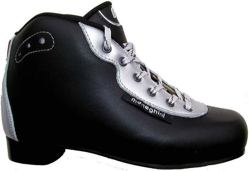Meneghini-Super-Boot - Viscose/Polyester, Size Large, Matte Black | Superior Grip, Comfortable Wear, Alluring Design
