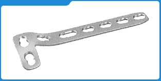 L-Buttress Plate 5mm Right Leg With Locking System