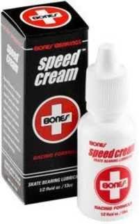 Bones Speed Cream Bearing Lubricant - Plastic Material, 3-5 Inch Size, White Color | Skin Friendly, Quick Response, Longer Shelf Life