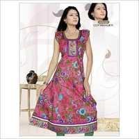Cotton Churidar Salwar Suits - Cotton Silk, Pink, Printed , Tear Resistant, Easy To Wash, Budget Friendly, Sleeveless Design For All Seasons