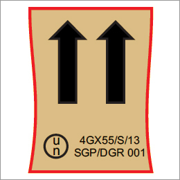 UN Certified Corrugated Box
