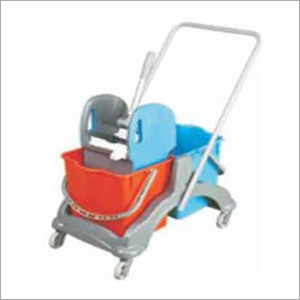 Red Mop Wringer Trolleys 36 Ltr