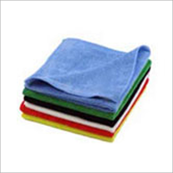 Blue Microfiber Cleaning Cloths