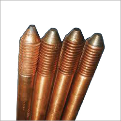 Copper Bonded Rods - Copper Bonded, Length: 1.5-3m, Diameter: 10-25mm, Threaded Finish | Corrosion Resistance, High Conductivity, Easy to Install, Long Lifespan