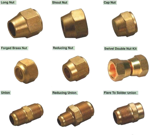 Brass Sanitary Nuts