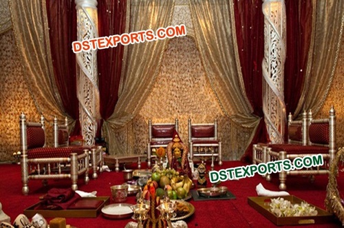 Wedding Heavy Embroidery Backdorp