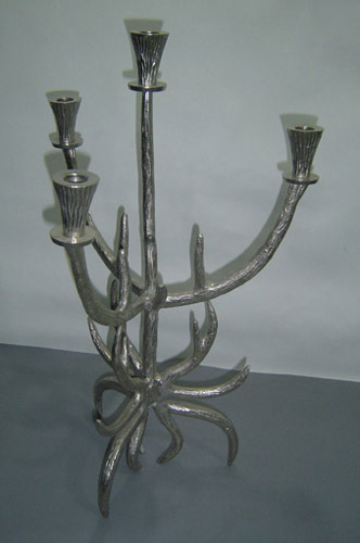 Iron Candle Holder