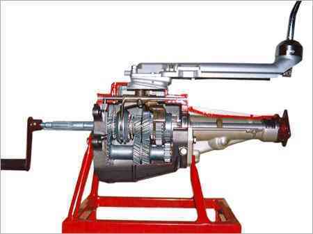 Cut Sectional Models of Gear Box