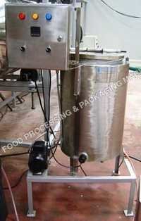 Slurry Mixing and Spray System for Food Snacks