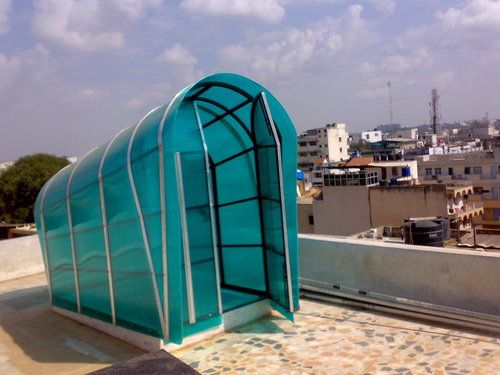 Polycarbonate roofing