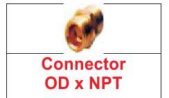 CONNECTOR (OD X NPT)