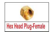 HEX HEAD PLUG FEMALE