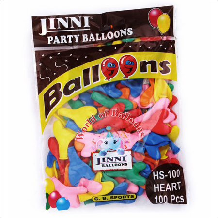 Heart Shape Colorful Balloons