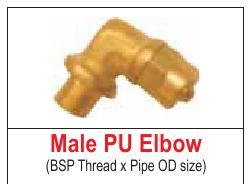 MALE PU ELBOW