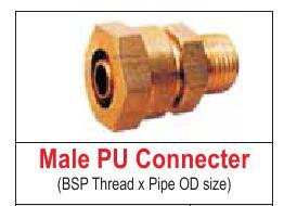MALE PU CONNECTOR
