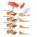 Panel Raised Router Bits - Color: Silver & Orange