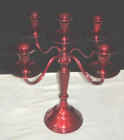 Candelabra - Premium Metal, Elegant Design, Intricate Detailing, Versatile Use