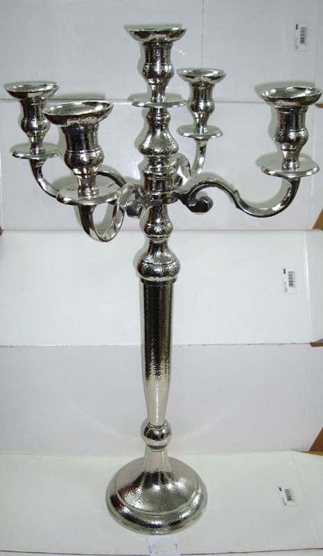 Silver Candle Stand