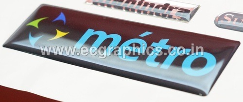 3D Domed Resin Labels