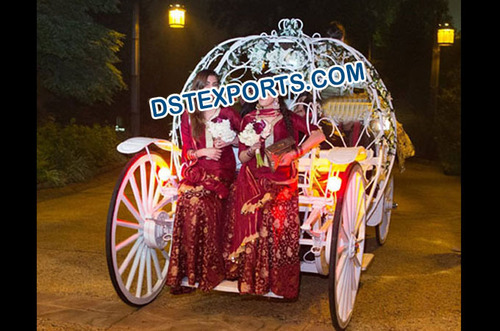 Wedding Lighted Cinderella Carriage