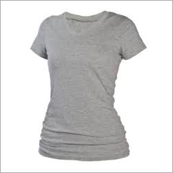 V Neck Girls T Shirt