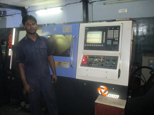 cnc m.c with his operator