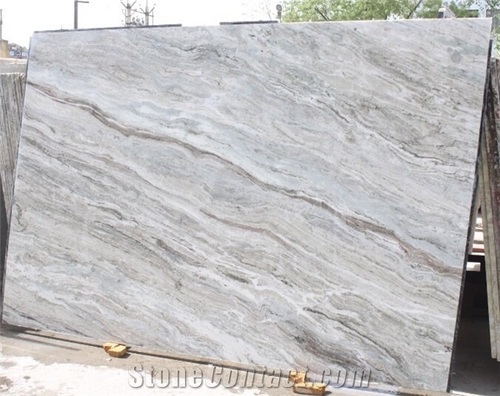 Fantasy Brown Marble Slab - Thickness 30 Mm, Polished Surface Finish | Sturdy Structure, Splendid Look, Glossy Long-lasting Shine