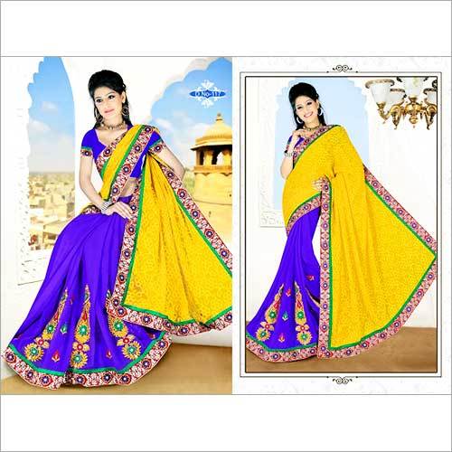 Fancy Embroidery Sarees