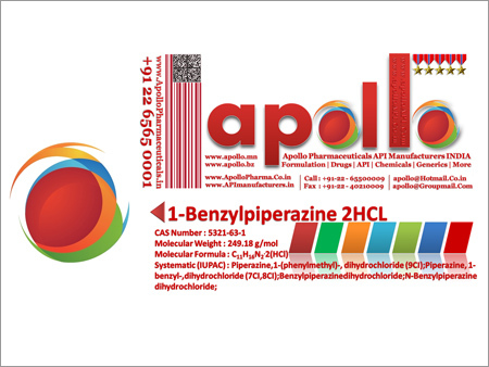 API Apollo - 1-Benzylpiperazine 2HCL