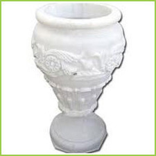Marble Flower Pot By ELEGANT NATURAL STONES PRIVATE LIMITED