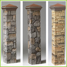 Natural Stone Pillars