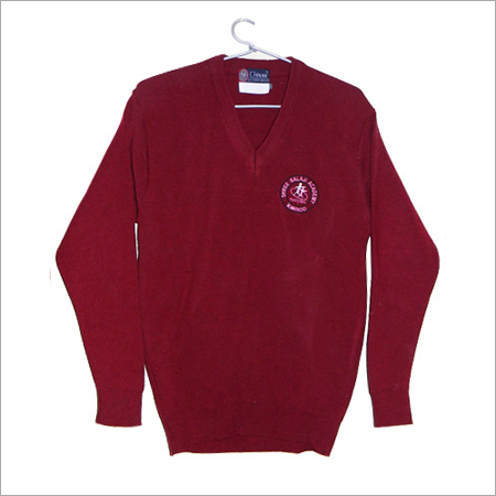Plain School Sweater