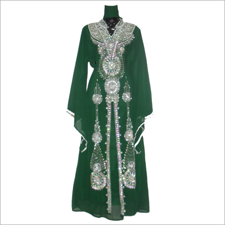 Embroidery Swarovski Kaftan