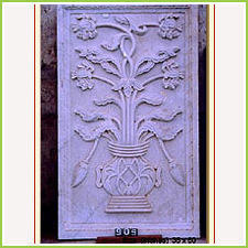 Hand Carved Stone Panel