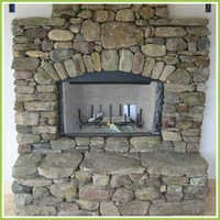 Indian Sandstone Fireplace