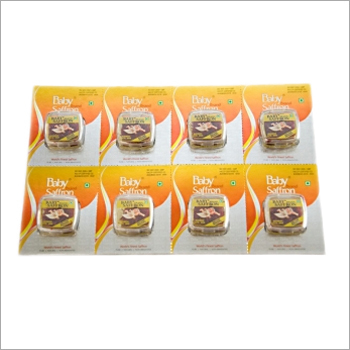 Quarter Gram 250mg x 8pcs - Cardboard Packaging, Orange Color, Freshness Retention, Long Shelf Life