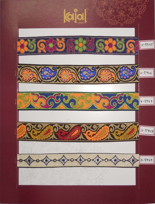 Saree Zari Borders Ribbons