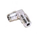 Stud Elbow Coupling - Stainless Steel, Size: 3/16 x 1/8, 1/4 x 1/8, 1/4 x 1/4 | Fluid Media Compatibility, Lightweight Design