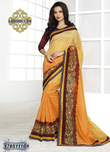 Designer Border Sarees