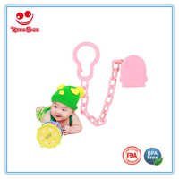 Bpa Free Animal Baby Pacifier Clips - Eco-friendly Pp, Customizable Colors And Designs | Non-toxic, Washable, Wear-resistant