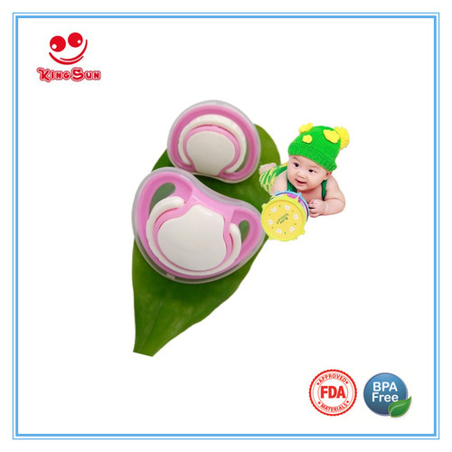 Pink Food Grade Pacifier For Newborn Babies