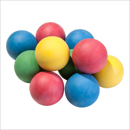 Multi Colored Rubber Ball