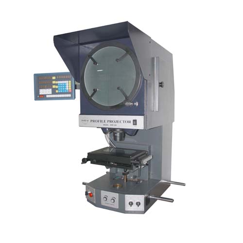 Radical Profile Projector - Hard Glass 360mm Screen | 10x Objective Lens, Adjustable Brightness, 24V/150W Halogen Lamp, Motorised Focusing