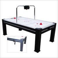 Air Hockey Game Table - Wood & Plastic, 8ft X 4ft | Competitive Game, Durable Design, Easy Assembly, Family Friendly, Fast-paced Fun