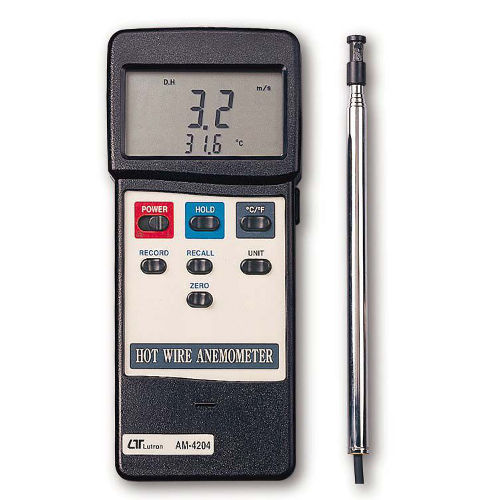 lutron-am-4204 - 7x3x1 Inches, Battery Powered Digital Meter, Probe Sensor | ±1% Accuracy, LCD Display, Measures Moisture in Soil Wood Building Materials